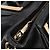 Chloé Bolsa Chloe Etel em couro 2way Preta Tom Dourado Auth BA15539A Preto - vista 18