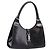 Borsa GUCCI Jackie in pelle nera argento 002 1067 Auth gh2346 Nero