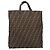 Borsa a mano FENDI Zucca Canvas Nera 8BH173 Auth gh2369 Nero - vista 2