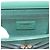 Borsa a tracolla con catena CHANEL V Stitch in pelle d'agnello verde e oro CC Auth 206308SAM D'oro - vista 17