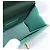 Borsa a tracolla con catena CHANEL V Stitch in pelle d'agnello verde e oro CC Auth 206308SAM D'oro - vista 19