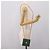 Borsa a tracolla con catena CHANEL V Stitch in pelle d'agnello verde e oro CC Auth 206308SAM D'oro - vista 25