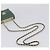 Borsa a tracolla con catena CHANEL V Stitch in pelle d'agnello verde e oro CC Auth 206308SAM D'oro - vista 7