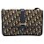 Borsa a tracolla Christian Dior Trotter Canvas Navy Gold Tone Auth bs37239 Blu navy - vista 2