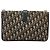 Borsa a tracolla Christian Dior Trotter Canvas Navy Gold Tone Auth bs37239 Blu navy - vista 3