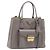 Borsa a Mano PRADA Galleria Safiano 2way Grigio Tono Oro Auth 204854SAV Marrone