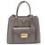 Borsa a Mano PRADA Galleria Safiano 2way Grigio Tono Oro Auth 204854SAV Marrone - vista 2