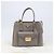 Borsa a Mano PRADA Galleria Safiano 2way Grigio Tono Oro Auth 204854SAV Marrone - vista 33