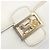 Céline CELINE Schultertasche aus Leder Weiß Gold Auth ep15980 Golden - Ansicht 20