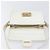 Céline CELINE Schultertasche aus Leder Weiß Gold Auth ep15980 Golden - Ansicht 22