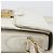 Céline CELINE Schultertasche aus Leder Weiß Gold Auth ep15980 Golden - Ansicht 6