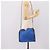 Stella Mc Cartney Borsa Stella MacCartney Chain Falabella Suede Blue Silver 371223 Auth 206343A Argento - vista 23