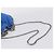 Stella Mc Cartney Borsa Stella MacCartney Chain Falabella Suede Blue Silver 371223 Auth 206343A Argento - vista 9
