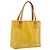 Borsa LOUIS VUITTON Monogram Vernis Houston Lime Yellow M91055 LV Auth ep16061 D'oro