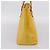Borsa LOUIS VUITTON Monogram Vernis Houston Lime Yellow M91055 LV Auth ep16061 D'oro - vista 3
