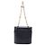 Borsa a mano con catena Christian Dior in pelle nera e oro Auth bs37240 Nero - vista 3