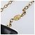 Borsa a mano con catena Christian Dior in pelle nera e oro Auth bs37240 Nero - vista 9