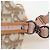 Borsa Christian Dior Trotter Canvas Romantic Chain Bag PVC Beige Argento Auth 202506SAM - vista 12