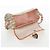 Borsa Christian Dior Trotter Canvas Romantic Chain Bag PVC Beige Argento Auth 202506SAM - vista 19