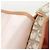 Borsa Christian Dior Trotter Canvas Romantic Chain Bag PVC Beige Argento Auth 202506SAM - vista 26