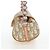 Borsa Christian Dior Trotter Canvas Romantic Chain Bag PVC Beige Argento Auth 202506SAM - vista 4