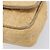 Borsa a tracolla CHANEL Matelasse in rafia beige e oro CC Auth bs37394 D'oro - vista 12