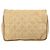 Borsa a tracolla CHANEL Matelasse in rafia beige e oro CC Auth bs37394 D'oro - vista 3