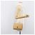 Borsa a tracolla CHANEL Matelasse in rafia beige e oro CC Auth bs37394 D'oro - vista 30