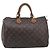 LOUIS VUITTON Monogram Speedy 35 Hand Bag M41524 LV Auth 200670 Monograma - vista 13