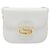 Céline CELINE Schultertasche aus Leder Weiß Gold Auth ep15998 Golden - Ansicht 2