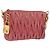 Borsa a tracolla Miu Miu Matelassé in pelle rosa oro autentica 206317M D'oro