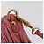 Borsa a tracolla Miu Miu Matelassé in pelle rosa oro autentica 206317M D'oro - vista 19