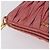 Borsa a tracolla Miu Miu Matelassé in pelle rosa oro autentica 206317M D'oro - vista 8
