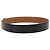 Hermès Cinturón HERMES Cuero Negro Marrón Auth mr2956V Castaño - vista 3