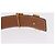 Hermès Cinturón HERMES Cuero Negro Marrón Auth mr2956V Castaño - vista 6