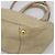 Bolso de mano PRADA de cuero 2way Beige Oro Auth 206241A Dorado - vista 13