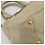 Bolso de mano PRADA de cuero 2way Beige Oro Auth 206241A Dorado - vista 14