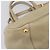 Bolso de mano PRADA de cuero 2way Beige Oro Auth 206241A Dorado - vista 16