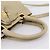 Bolso de mano PRADA de cuero 2way Beige Oro Auth 206241A Dorado - vista 7