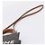 Céline Borsa a mano CELINE Triomphe Mini Vertical Cabas PVC 2way Nero Oro Auth ka6309M D'oro - vista 10