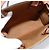 Céline Borsa a mano CELINE Triomphe Mini Vertical Cabas PVC 2way Nero Oro Auth ka6309M D'oro - vista 17
