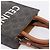 Céline Borsa a mano CELINE Triomphe Mini Vertical Cabas PVC 2way Nero Oro Auth ka6309M D'oro - vista 6