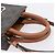Céline Borsa a mano CELINE Triomphe Mini Vertical Cabas PVC 2way Nero Oro Auth ka6309M D'oro - vista 7