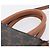 Céline Borsa a mano CELINE Triomphe Mini Vertical Cabas PVC 2way Nero Oro Auth ka6309M D'oro - vista 8