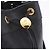 Borsa GUCCI Micro GG Supreme Web Sherry Line PVC Nero 001 116 0933 Auth 203142 D'oro - vista 17