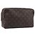 LOUIS VUITTON Monogram Trousse Toilette 28 Clutch Bag M47522 LV Auth gh2343 Monogramma