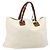 Borsa Tote BOTTEGA VENETA Canvas Beige Gold Auth ep15985 D'oro