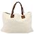 Borsa Tote BOTTEGA VENETA Canvas Beige Gold Auth ep15985 D'oro - vista 2
