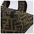 Borsa a mano FENDI Zucca Canvas Nero Oro 7VA165 Auth gh2374 - vista 10