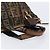Borsa a mano FENDI Zucca Canvas Nero Oro 7VA165 Auth gh2374 - vista 7
